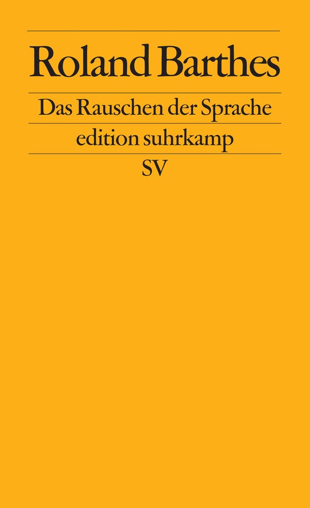 Das Rauschen der Sprache