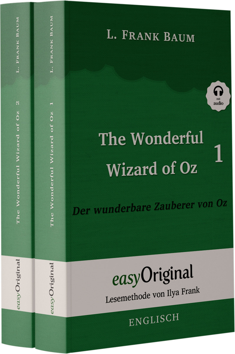 The Wonderful Wizard of Oz / Der wunderbare Zauberer von Oz - 2 Teile (mit kostenlosem Audio-Download-Link)