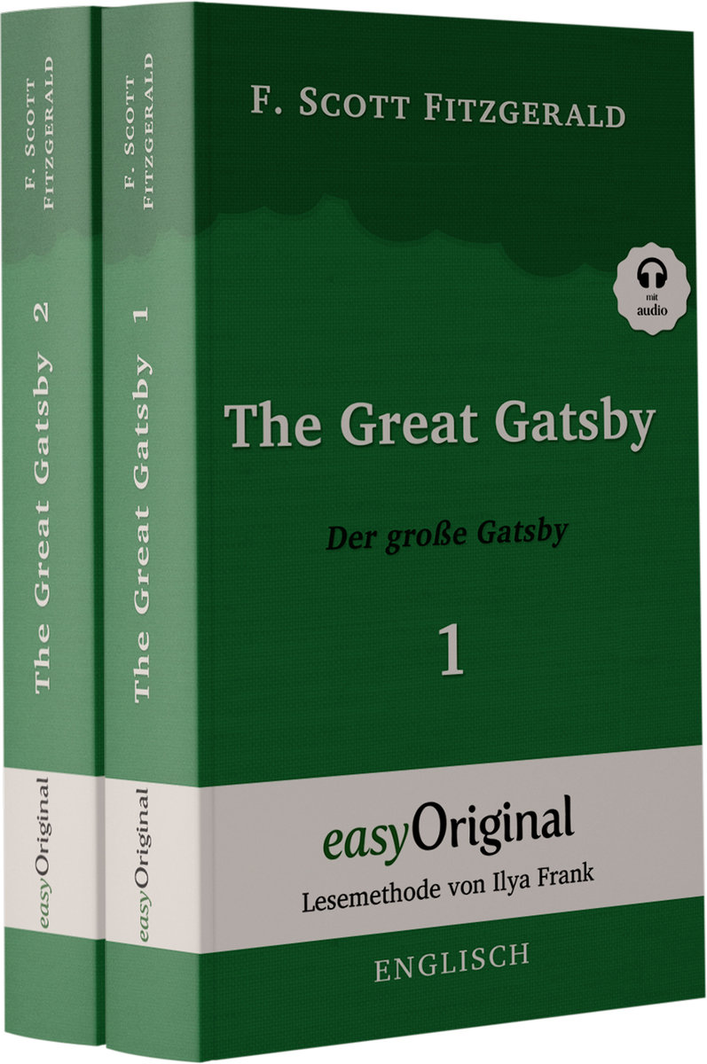 The Great Gatsby / Der große Gatsby - 2 Teile (mit kostenlosem Audio-Download-Link)