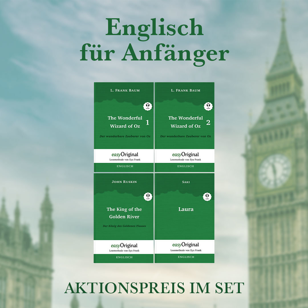 Englisch für Anfänger (Bücher + Audio-Online) - Lesemethode von Ilya Frank